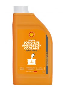 Liquide de refroidissement / antigel longue durée haut de gamme Shell