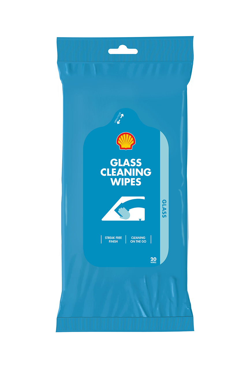 Shell Glass Cleaning Wipes - Shell Car Care