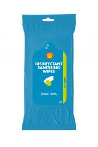 Shell Disinfectant Sanitising Wipes